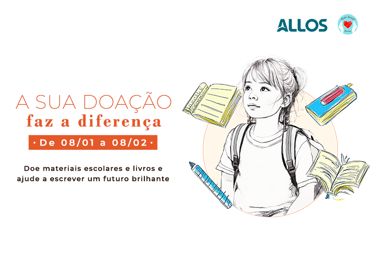 Doação de Material Escolar: Volta às Aulas